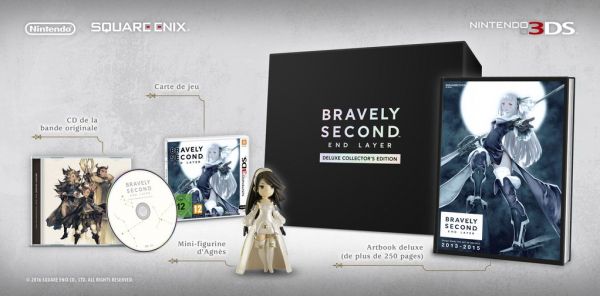 Bravely Second: End Layer - contenu du coffret Deluxe Collector's Edition