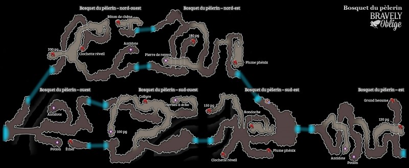 Cartographie - Le bosquet du pèlerin