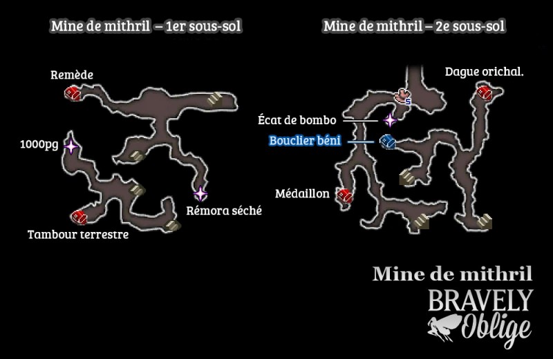 Cartographie - La mine de mithril