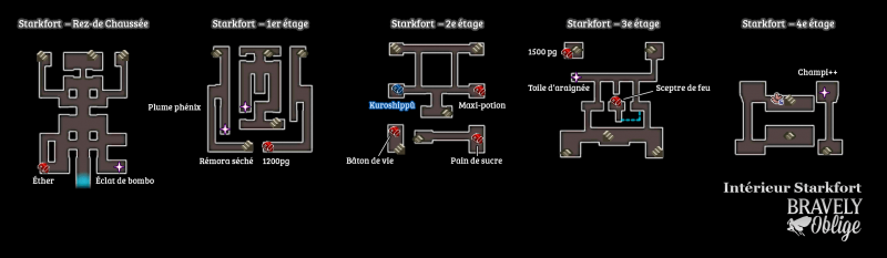 Cartographie - Intérieur Starkfort