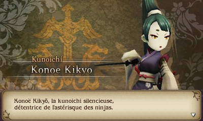 Histoire secondaire v ; le chevalier et la kunoichi