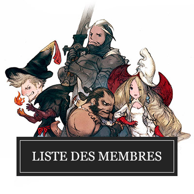 Liste des membres